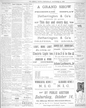 Issue page