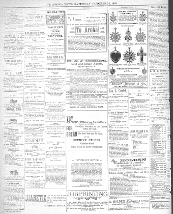 Issue page