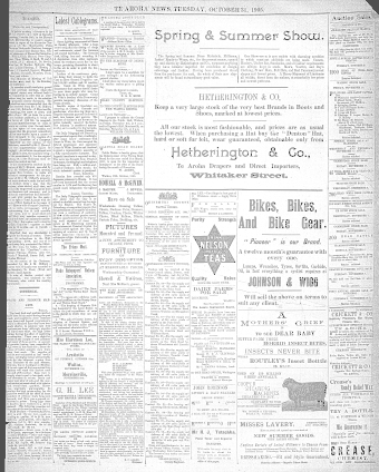 Issue page