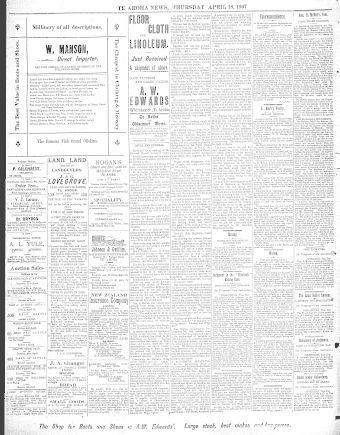 Issue page