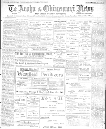 Issue page