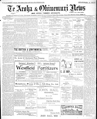 Issue page