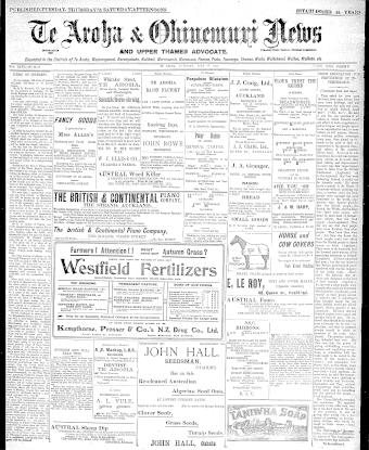 Issue page