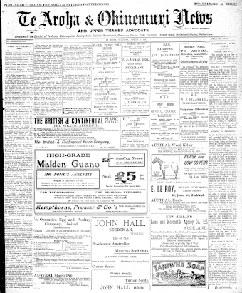 Issue page