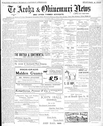 Issue page
