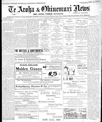 Issue page