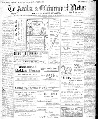 Issue page