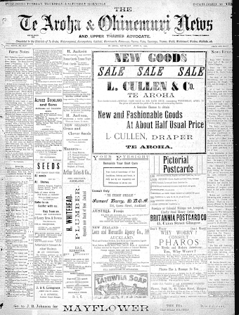 Issue page
