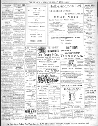 Issue page