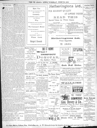 Issue page