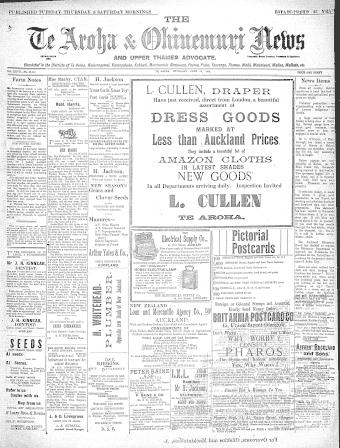 Issue page