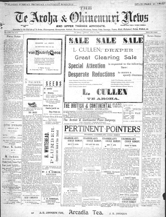 Issue page