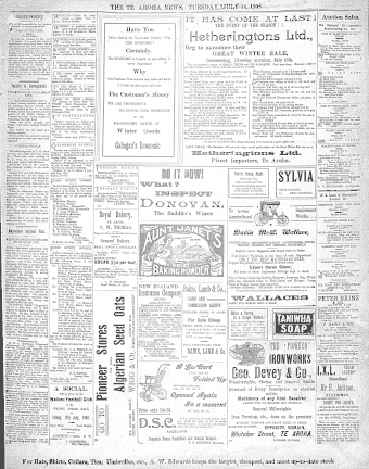 Issue page