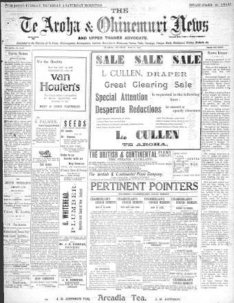 Issue page