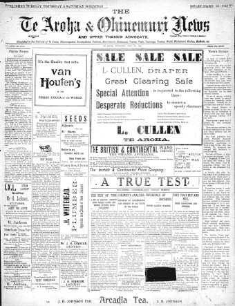 Issue page