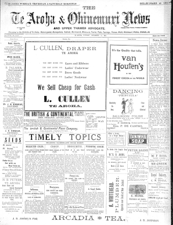 Issue page