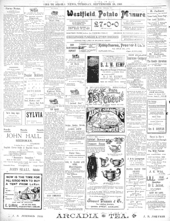 Issue page