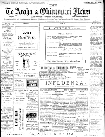 Issue page