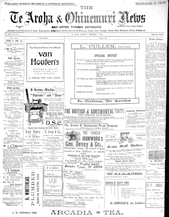 Issue page
