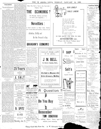Issue page