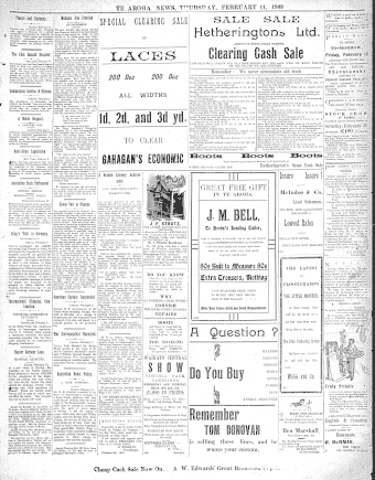 Issue page