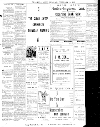 Issue page
