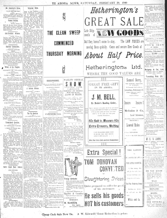 Issue page