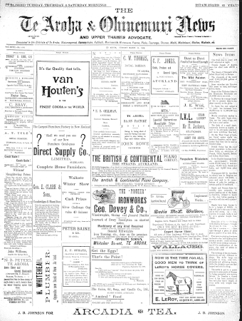 Issue page