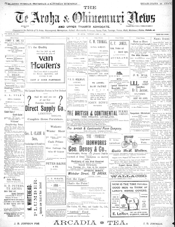 Issue page