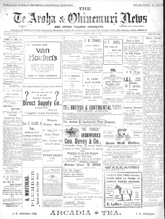 Issue page