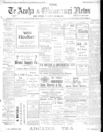 Issue page