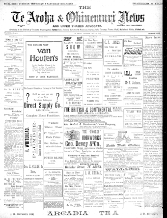 Issue page