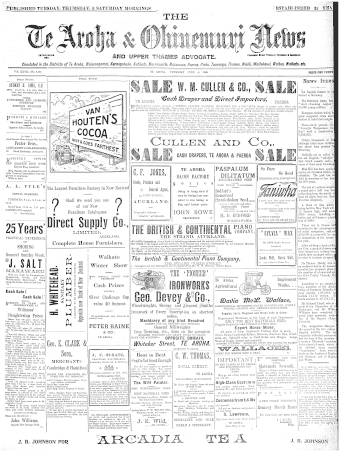 Issue page