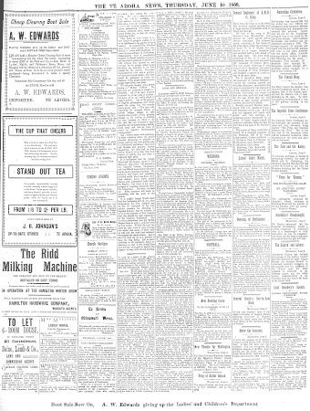 Issue page