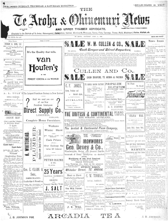 Issue page