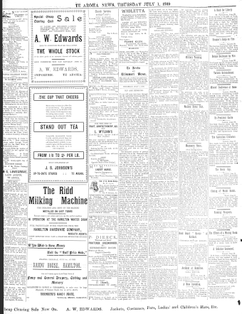 Issue page