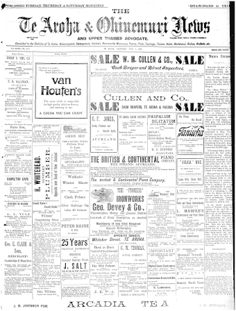 Issue page