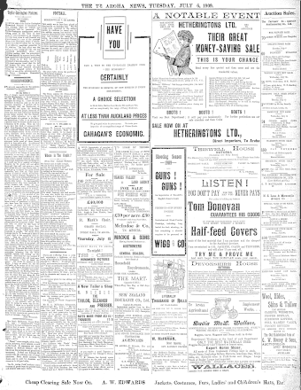 Issue page