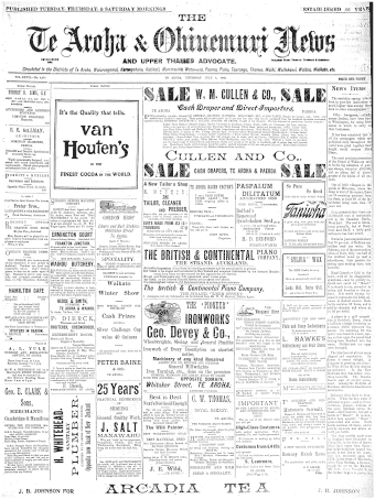 Issue page