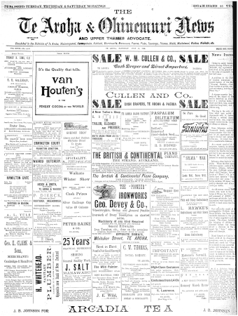 Issue page