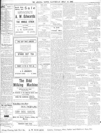 Issue page