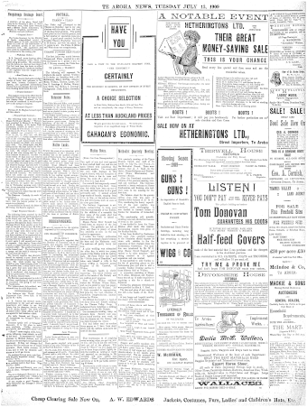 Issue page