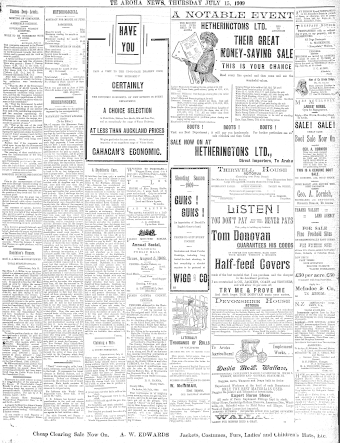 Issue page
