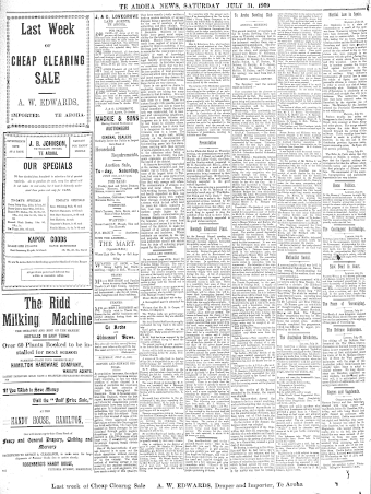 Issue page