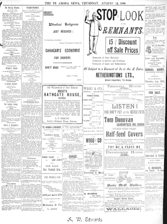 Issue page