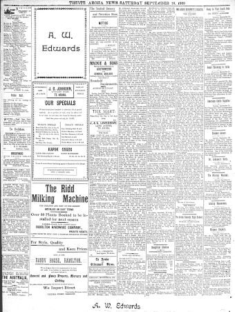 Issue page