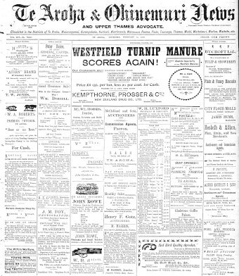 Issue page