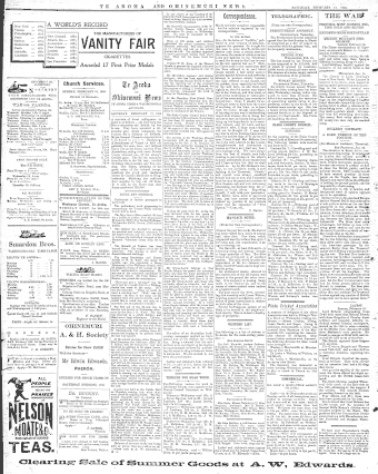 Issue page