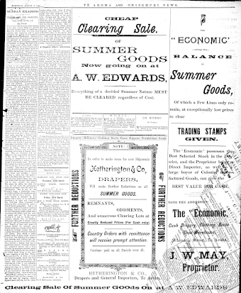 Issue page