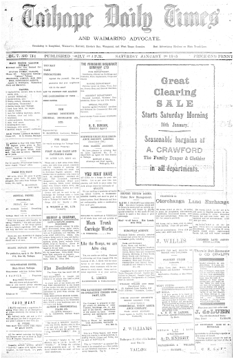 Issue page
